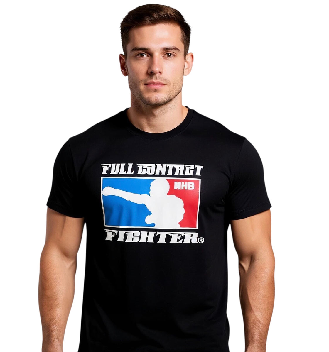 FCF NHB T-Shirt - Black – Full Contact Fighter ®