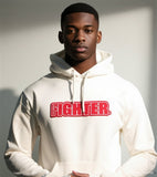 FCF Chenille Fighter Hoodie Sweatshirt White