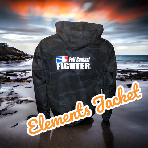 FCF Elements Jacket Black Camo
