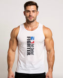 FCF BOLD LOGO TANK WHITE