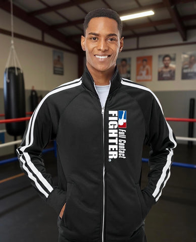 FCF TRACK JACKET BLACK