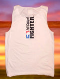 FCF BOLD LOGO TANK TOP WHITE