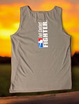 FCF BOLD LOGO TANK TOP GRAY