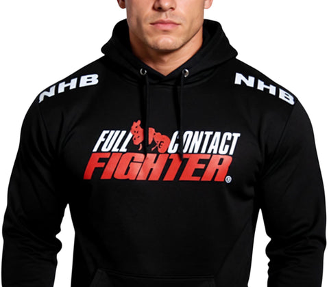 FCF Competition Hoodie Sweatshirt Black w/NHB On the Shoulders