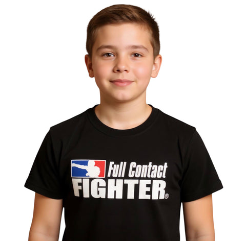 FCF KIDS BOLD LOGO T-SHIRT BLACK