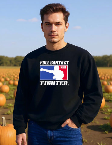 FCF NHB HEAVYWEIGHT CREW SWEATSHIRT BLACK