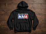 MMA LOGO HOODED SWEATSHIRT BLACK