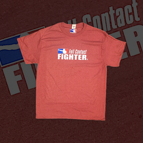 FCF BOLD LOGO 2 HEATHER RED