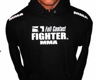 FCF MMA SWEATSHIRT Black w/MMA on Shoulders