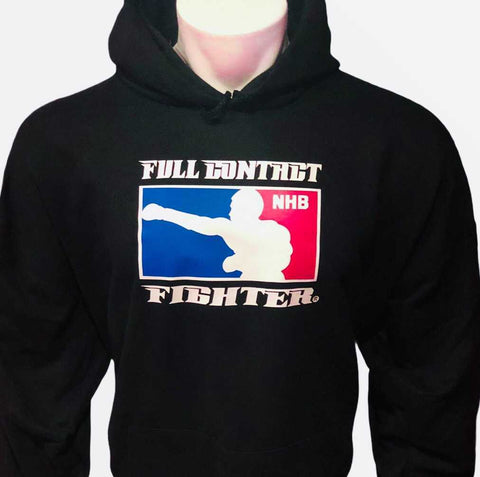 FCF NHB Hoodie Black—With Double Sided Logos On Back! #1 Selling Sweatshirt