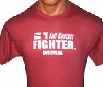 FCF MMA Logo T-Shirt Heather Red